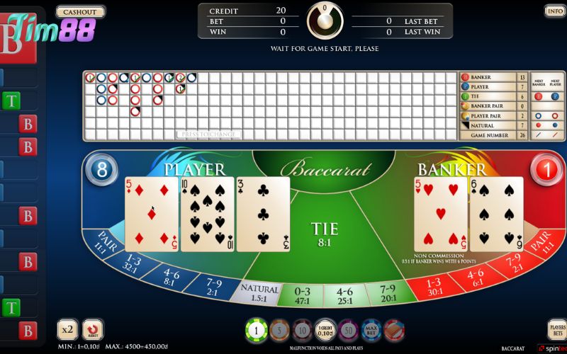 Cách chơi Baccarat đơn giản cho người mới