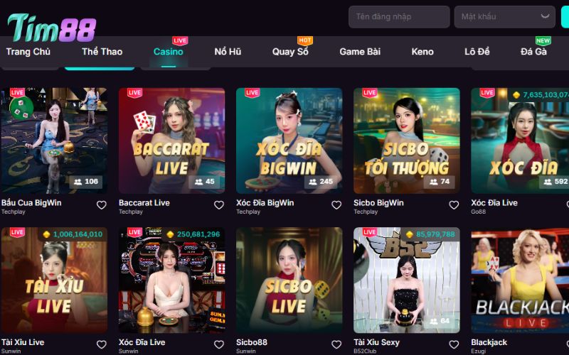 Casino trực tuyến thể hiện đẳng cấp