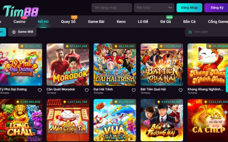 Chơi game nổ hũ giải trí đầy bất ngờ