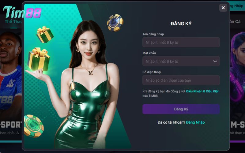 Đăng ký tài khoản nhận ưu đãi khủng