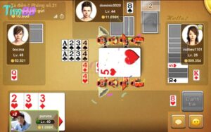 cách chơi Phỏm online