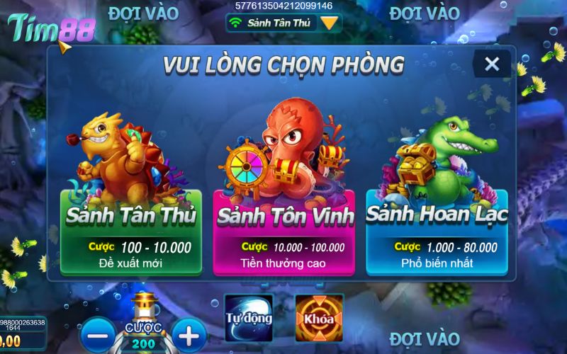 Cách chơi bắn cá Mega Fishing nhanh rinh thưởng