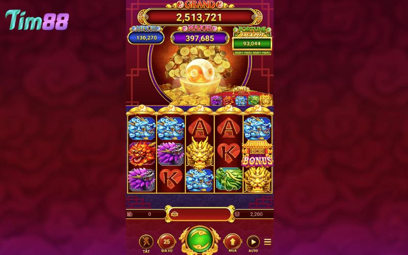Sức cuốn hút nổi bật slot Long Châu